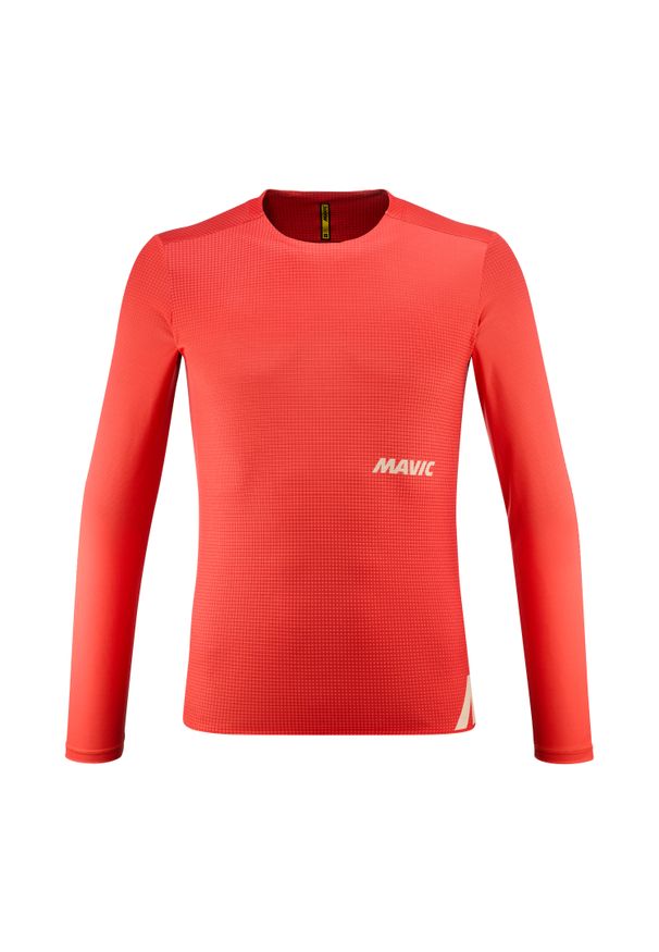 MAVIC - Dżersej z długim rękawem Mavic Crosstrail. Kolor: pomarańczowy. Materiał: jersey. Długość rękawa: długi rękaw. Długość: długie. Sport: kolarstwo
