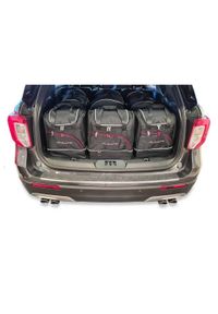 KJUST - Torby Do Bagażnika Ford Explorer Phev 2020+ 6Szt Kjust. Kolor: czarny. Styl: sportowy #1