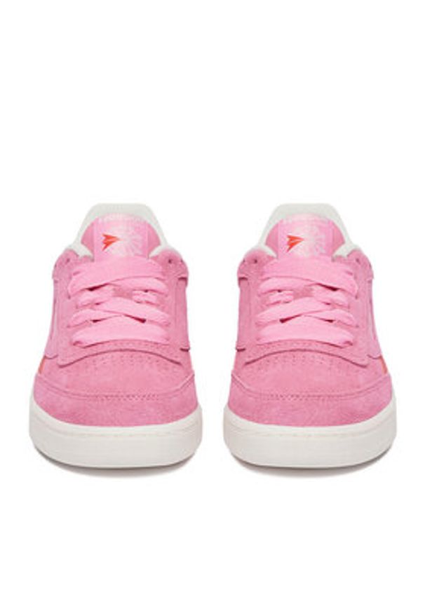 Reebok Sneakersy EO-CLUB C REVENGE 100256560 Różowy. Kolor: różowy. Materiał: skóra, zamsz. Model: Reebok Club