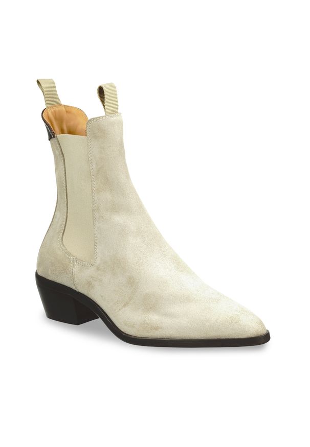 GANT - Botki Gant St Broomly Chelsea Boot 27553373 Light Taupe Light Taupe. Kolor: brązowy