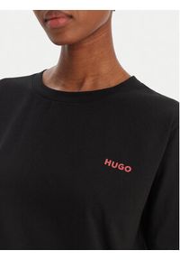 Hugo - HUGO T-Shirt 50555634 Czarny Relaxed Fit. Kolor: czarny. Materiał: bawełna #4