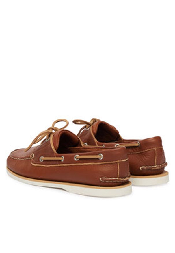 Timberland Półbuty TB0A4187EM61 Brązowy. Kolor: brązowy. Materiał: skóra