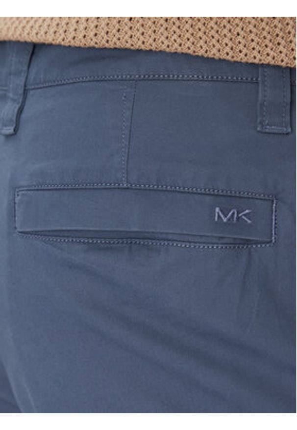 Michael Kors Szorty materiałowe CS5304ZDR2 Niebieski Regular Fit. Kolor: niebieski. Materiał: bawełna