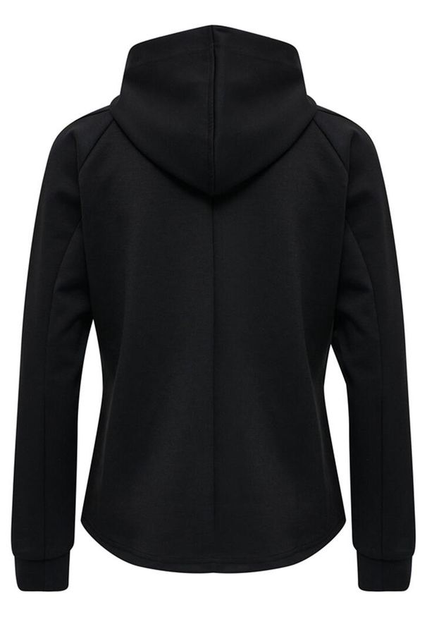 Bluza z kapturem i zamkiem błyskawicznym Hummel hmlessi. Typ kołnierza: kaptur. Kolor: czarny