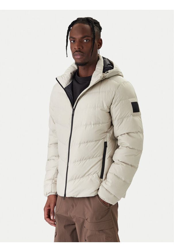 Jack Wolfskin Kurtka puchowa Colonius 1207431 Szary Regular Fit. Kolor: szary. Materiał: syntetyk