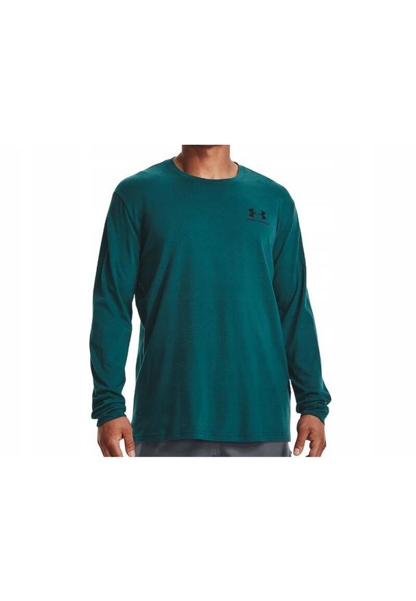 Koszulka Męska Under Armour. Kolor: wielokolorowy, zielony. Sport: piłka nożna