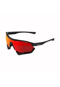 SCICON SPORTS - Okulary Scicon Aerotech XXL SCNPP black gloss. Kolor: czerwony