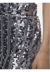 Vero Moda Szorty materiałowe Efa 10335727 Srebrny Loose Fit. Kolor: srebrny. Materiał: syntetyk #4