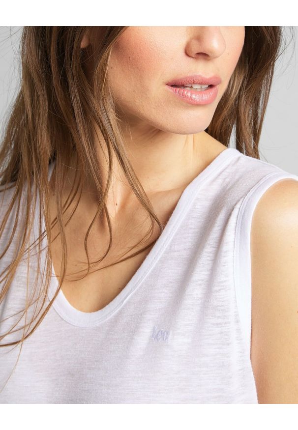 Lee - LEE SCOOP NECK TANK WHITE CANVAS L43CENRR 112109554