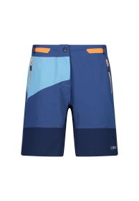Spodenki damskie rowerowe CMP 33C6346. Kolor: niebieski. Długość: krótkie