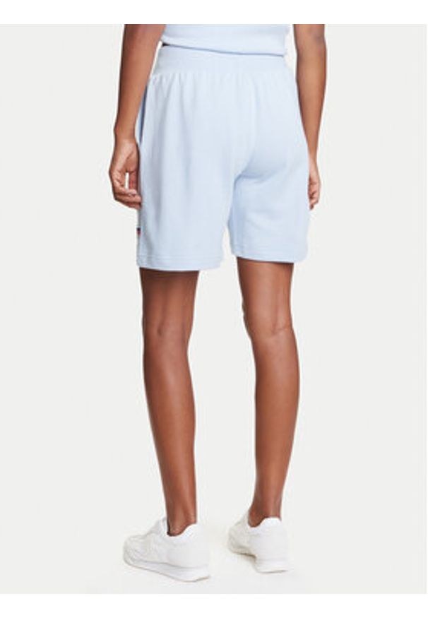 Emporio Armani Underwear Szorty sportowe EW000496 AF10882 U9273 Błękitny Loose Fit. Kolor: niebieski. Materiał: syntetyk, bawełna