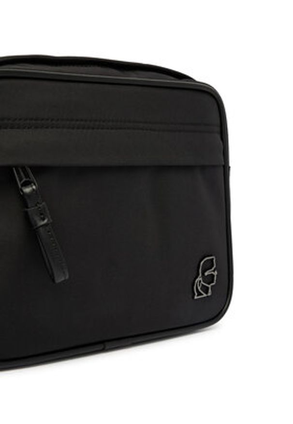 Karl Lagerfeld - KARL LAGERFELD Saszetka A4M30193 Czarny. Kolor: czarny. Materiał: materiał