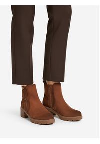Clara Barson Botki CEO-HY58222-1 Brązowy. Kolor: brązowy. Materiał: materiał #3