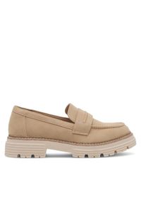 Jenny - JENNY Loafersy MOLLIE WS6211-07 Beżowy. Kolor: beżowy. Materiał: materiał