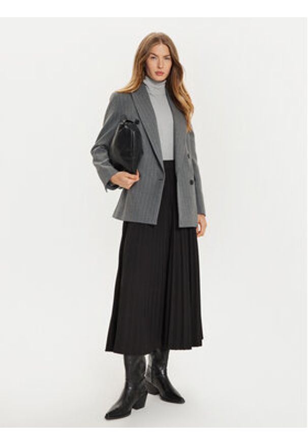 MAX&Co. Marynarka 2426046023200 Szary Regular Fit. Kolor: szary. Materiał: syntetyk