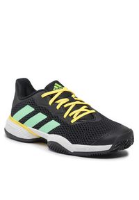 Adidas - adidas Buty do tenisa Barricade K Clay HR1028 Czarny. Kolor: czarny. Materiał: materiał. Sport: tenis #4