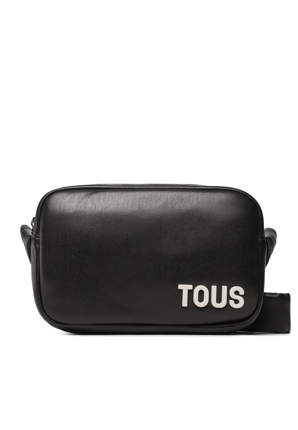 Tous - Torebka TOUS Bandolera Reporter T Carol 2001850351 Black. Kolor: czarny. Materiał: skórzane