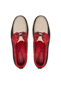 TOMMY HILFIGER - Tommy Hilfiger Mokasyny Light Sde FM0FM05747 Kolorowy. Materiał: zamsz, skóra. Wzór: kolorowy #6