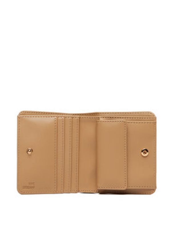 Love Moschino - LOVE MOSCHINO Portfel JC5506PP1OLQ0701 Błękitny. Kolor: niebieski. Materiał: skóra