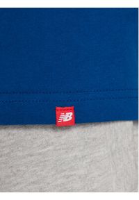 New Balance T-Shirt Essential Logo MT01575 Niebieski Athletic Fit. Kolor: niebieski. Materiał: bawełna #5