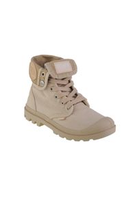 Buty sportowe Sneakersy damskie, Palladium Baggy. Kolor: beżowy. Materiał: materiał, tkanina, syntetyk. Sport: turystyka piesza