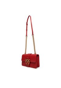 Pinko - PINKO Torebka Love One Mini Cl PE 25 PCPL 100059 A0F1 Czerwony. Kolor: czerwony. Materiał: skórzane #5