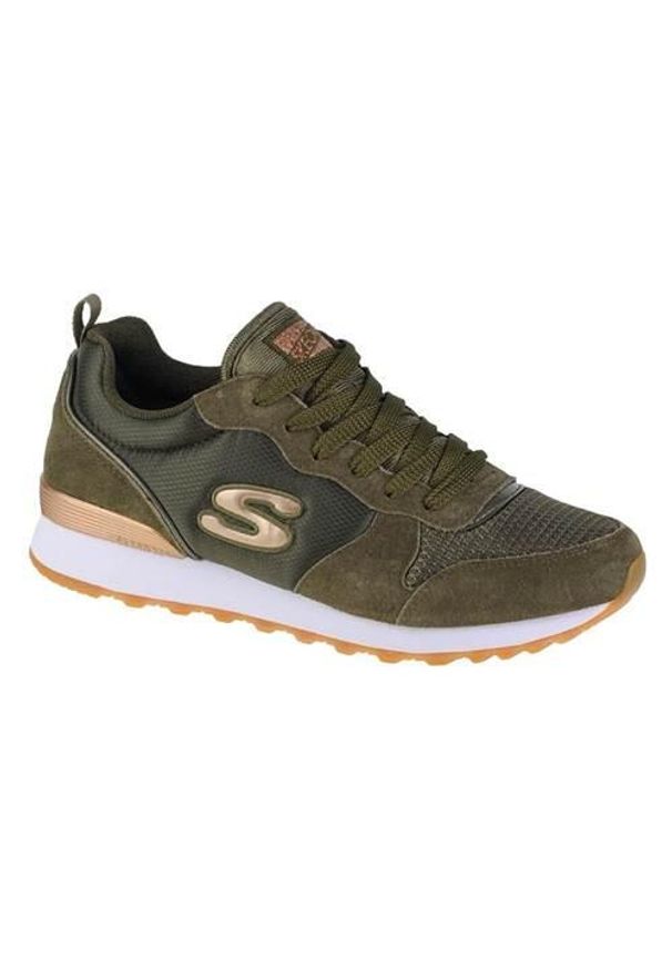 skechers - Buty do chodzenia damskie Skechers OG 85. Zapięcie: sznurówki. Kolor: wielokolorowy. Materiał: skóra, tkanina, materiał. Szerokość cholewki: normalna. Sport: turystyka piesza