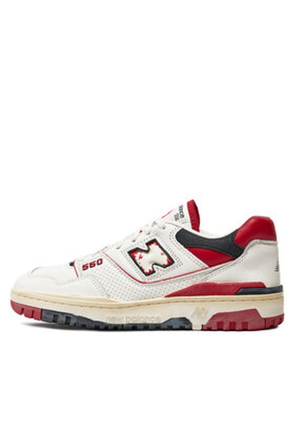 New Balance Sneakersy BB550VGA Écru. Materiał: materiał