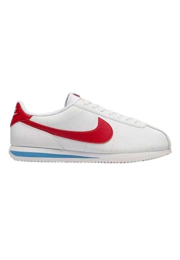 Nike - Trampki Męskie Skóra Cortez. Kolor: czerwony, wielokolorowy, biały. Materiał: skóra. Sezon: zima
