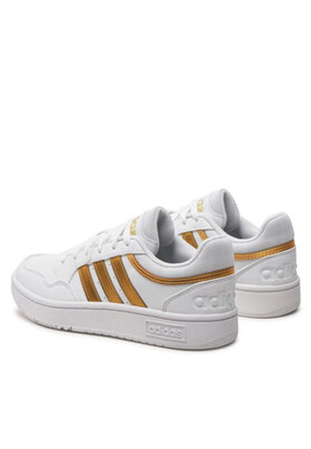 Adidas - adidas Sneakersy Hoops 3.0 Low Classic Basketball HP7972 Biały. Kolor: biały. Materiał: skóra. Sport: koszykówka