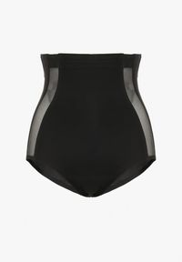 Renee - Czarne Majtki Modelujące z Wysoką Talią Elissia. Kolor: czarny. Materiał: tkanina. Wzór: gładki #4