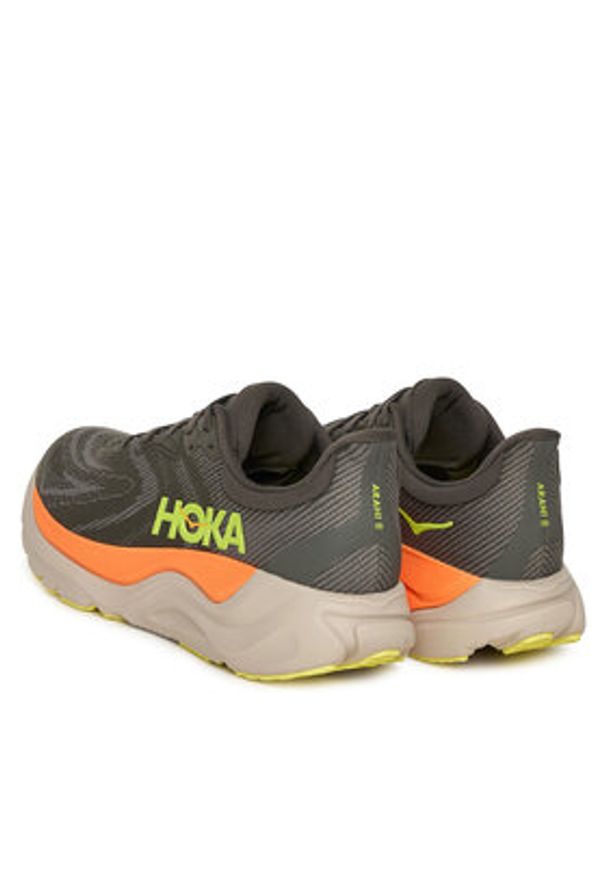 HOKA - Hoka Buty do biegania Arahi 8 1168690 Szary. Kolor: szary. Materiał: materiał