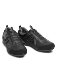 Geox Sneakersy U Ravex B U043FB 0PTEK C9999 Czarny. Kolor: czarny. Materiał: skóra #5
