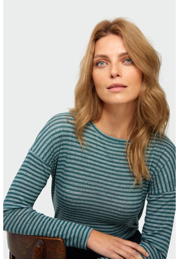 Greenpoint - Sweter o luźnym kroju z nadrukiem. Wzór: nadruk