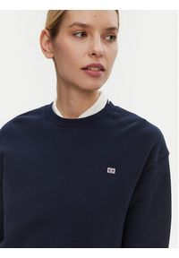 TOMMY HILFIGER - Tommy Hilfiger Bluza WW0WW45980 Granatowy Regular Fit. Kolor: niebieski. Materiał: bawełna #5