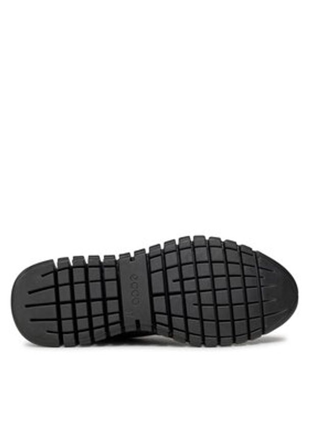 ecco - ECCO Sneakersy Gruuv Gtx GORE-TEX 21823301001 Czarny. Kolor: czarny. Materiał: skóra. Technologia: Gore-Tex