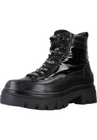 Replay - REPLAY RL620013S Czarny. Kolor: czarny. Materiał: syntetyk, tkanina. Styl: sportowy