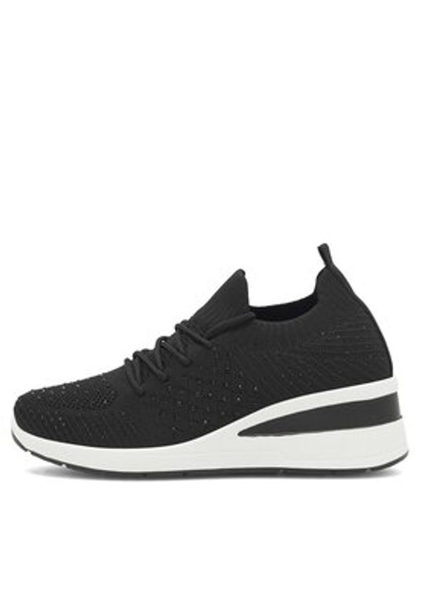 Jenny - JENNY Sneakersy WFA2704-2 Czarny. Kolor: czarny. Materiał: mesh, materiał