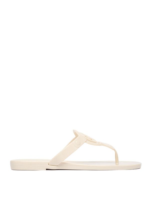 Nine West Japonki CEO-CT0906-1 Écru. Kolor: kremowy. Materiał: syntetyk