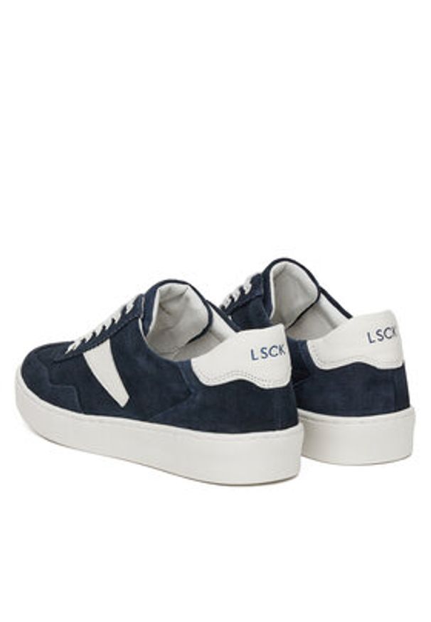 Lasocki Sneakersy WI16-REDAA-01 Granatowy. Kolor: niebieski. Materiał: skóra, zamsz