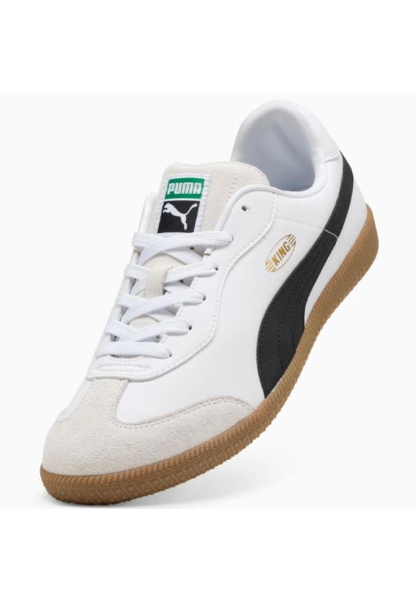 Puma - Buty do piłki nożnej halowej King Futsal. Zapięcie: sznurówki