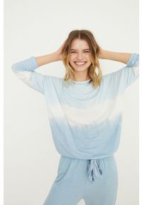 Women Secret - women'secret piżama Home Set Minerals damska. Kolor: niebieski. Długość: długie #3