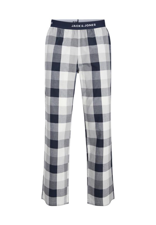 Jack & Jones - Jack&Jones Spodnie piżamowe Simon 12239040 Granatowy Comfort Fit. Kolor: niebieski. Materiał: bawełna