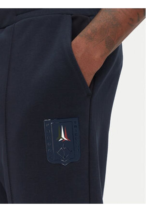 Aeronautica Militare Szorty sportowe 251BF020F584 Granatowy Regular Fit. Kolor: niebieski. Materiał: bawełna. Styl: sportowy