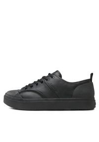 Calvin Klein Trampki Low Top Lace Up Lth HM0HM01045 Czarny. Kolor: czarny. Materiał: skóra #6