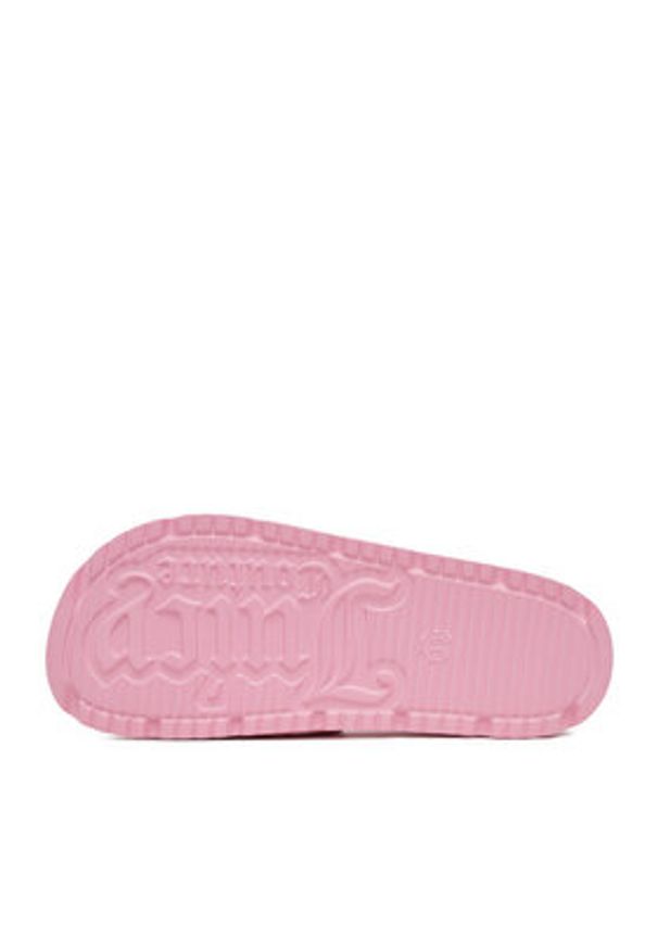 Juicy Couture Klapki PJC1 Różowy. Kolor: różowy. Materiał: materiał