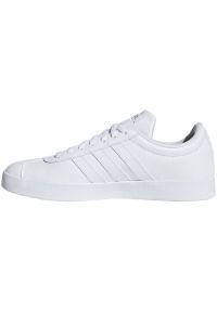 Adidas - Buty adidas Vl Court 2.0 W B42314 białe. Okazja: na co dzień. Zapięcie: sznurówki. Kolor: biały. Materiał: materiał, syntetyk, skóra, guma. Szerokość cholewki: normalna #3