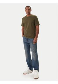Jack & Jones T-Shirt Orrganic Basic 12156101 Zielony Slim Fit. Kolor: zielony. Materiał: bawełna #4