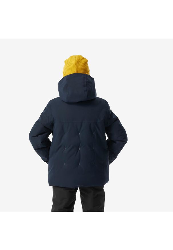 WEDZE - Kurtka narciarska dla dzieci Wedze 500 Warm. Kolor: niebieski. Sezon: zima. Sport: narciarstwo