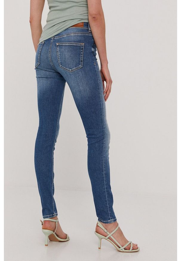 Vero Moda - Jeansy Lux. Kolor: niebieski